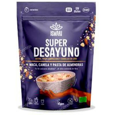 Iswari super desayuno maca canela almendra 360 gr Iswari super desayuno maca canela almendra 360 gr