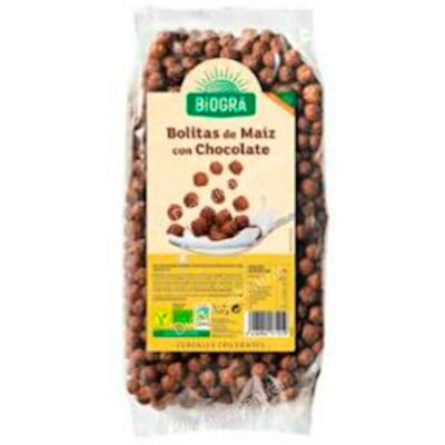 Bolas de Maíz con Chocolate Bio - Merienda y Desayuno Bolas de Maíz con Chocolate Bio - Merienda y Desayuno