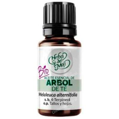 Aceite Esencial de Árbol de Té Orgánico Herbes del Molí - Cuidado purificante, piel y cabello Aceite Esencial de Árbol de Té Orgánico Herbes del Molí - Cuidado purificante, piel y cabello