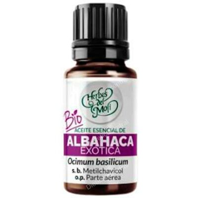 Herbes del Moli Aceite Esencial Albahaca Eco 10ml - Aceite Esencial Herbes del Moli Aceite Esencial Albahaca Eco 10ml - Aceite Esencial