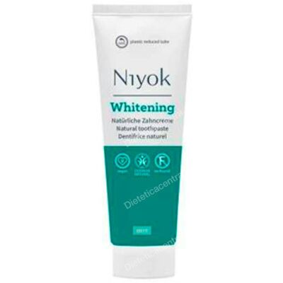 Niyok Blanqueador Natural Menta Pasta de dientes - Pasta de dientes Niyok Blanqueador Natural Menta Pasta de dientes - Pasta de dientes