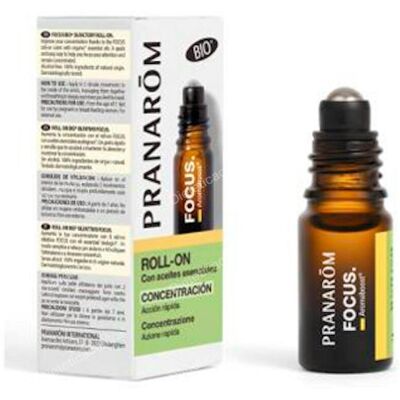 Pranarom aromaboost roller focus bio (eco) 5 ml Pranarom aromaboost roller focus bio (eco) 5 ml