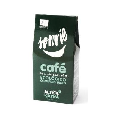 Alternativa 3 cafe del mundo sonrie molido 125 gr bio Alternativa 3 cafe del mundo sonrie molido 125 gr bio