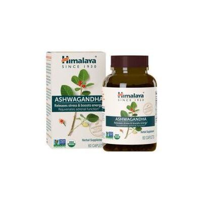 Himalaya Herbals Ashwagandha Orgánico 60 Cápsulas - Suplemento Herbal Himalaya Herbals Ashwagandha Orgánico 60 Cápsulas - Suplemento Herbal