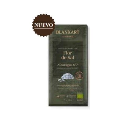 Blanxart chocolate nicaragua 85% con flor de sal 75 gr. Blanxart chocolate nicaragua 85% con flor de sal 75 gr.