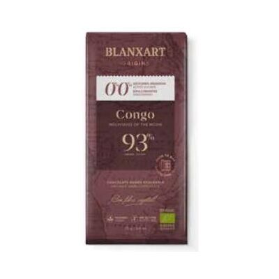 Blanxart chocolate congo 93% s/azucar s/ edulcorante 75 gr eco Blanxart chocolate congo 93% s/azucar s/ edulcorante 75 gr eco