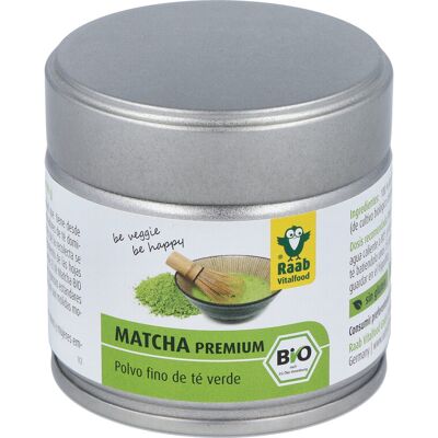 Raab vitalfood matcha te verde premium polvo 30gr. bio sg vegan Raab vitalfood matcha te verde premium polvo 30gr. bio sg vegan