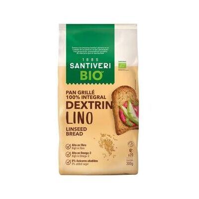 Pan de lino integral Santiveri - Pan Pan de lino integral Santiveri - Pan