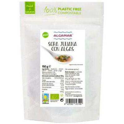 Algamar sopa juliana con algas 150gr. bio Algamar sopa juliana con algas 150gr. bio
