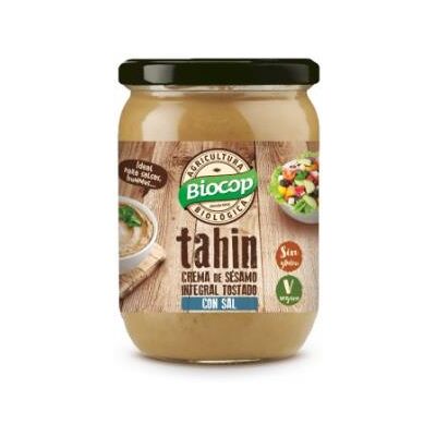 Biocop Tahín Integral Tostado con Sal - Tahín Tostado con Sal 500 g Biocop Tahín Integral Tostado con Sal - Tahín Tostado con Sal 500 g