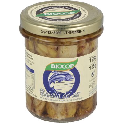 Filetes de caballa orgánicos Biocop - Pescado enlatado Filetes de caballa orgánicos Biocop - Pescado enlatado