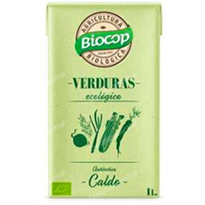 Biocop Caldo de Verduras Orgánico - Caldo de Verduras Biocop Caldo de Verduras Orgánico - Caldo de Verduras