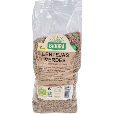 Lentejas verdes ecológicas - Biográ Lentejas verdes ecológicas - Biográ