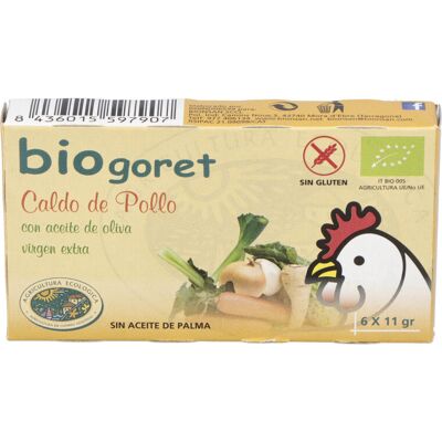 Caldo Vegetal con Pollo - Bio Goret - 6 unidades Caldo Vegetal con Pollo - Bio Goret - 6 unidades