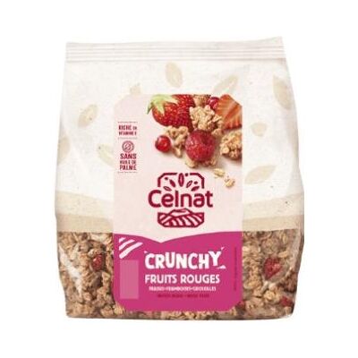 Celnat Muesli Orgánico de Frutos Rojos - Crujiente Celnat Muesli Orgánico de Frutos Rojos - Crujiente