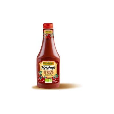 Ketchup de Tomate Orgánico Danival - 560g - Apto para niños Ketchup de Tomate Orgánico Danival - 560g - Apto para niños