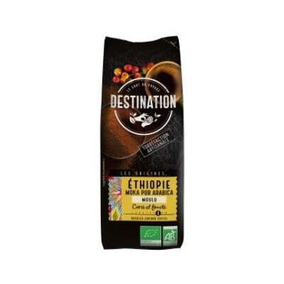 Destination cafe etiop+a moka 100% arabica molido 250gr. bio Destination cafe etiop+a moka 100% arabica molido 250gr. bio