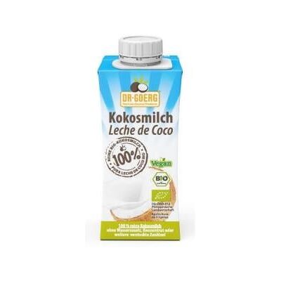 Dr. goerg leche de coco para cocinar 200ml. bio Dr. goerg leche de coco para cocinar 200ml. bio