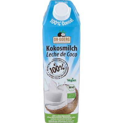 Dr. goerg leche de coco para cocinar 1l. bio Dr. goerg leche de coco para cocinar 1l. bio