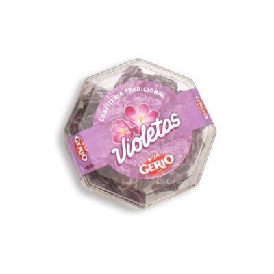 Caramelo de Violeta Sin Azúcar Gerio - Forma de Flor Dura - 100g Caramelo de Violeta Sin Azúcar Gerio - Forma de Flor Dura - 100g