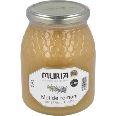 Muria Miel de Romero - Cruda, Cristalizada, 1kg Muria Miel de Romero - Cruda, Cristalizada, 1kg