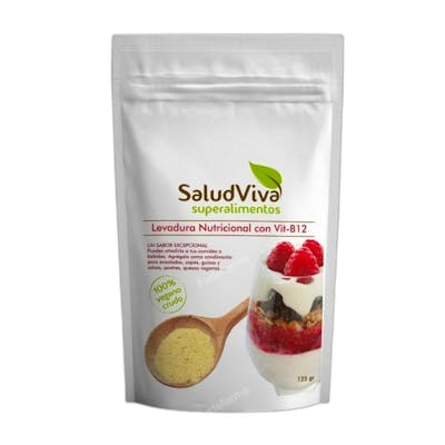 Salud Viva Levadura Nutricional con Vitamina B12 - Vegetariana, 250g Salud Viva Levadura Nutricional con Vitamina B12 - Vegetariana, 250g