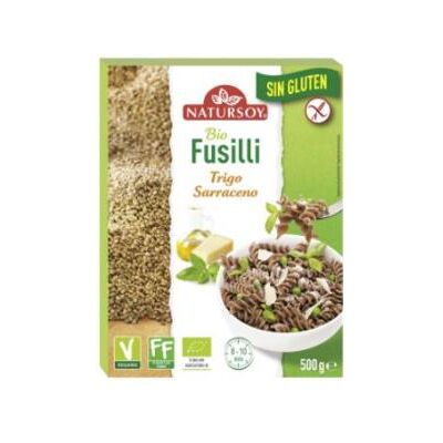 Natursoy Pasta de Espiral de Trigo Sarraceno - Sin Gluten, 500g Natursoy Pasta de Espiral de Trigo Sarraceno - Sin Gluten, 500g