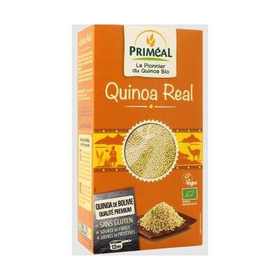 Primeal Quinoa Blanco - Sin Gluten, Origen Boliviano - 500g Primeal Quinoa Blanco - Sin Gluten, Origen Boliviano - 500g