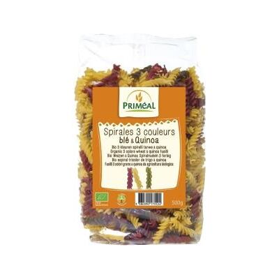 Primeal Espirales Tricolor de Quinoa y Trigo - Pasta Primeal Espirales Tricolor de Quinoa y Trigo - Pasta