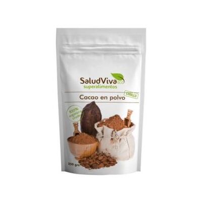 Cacao en Polvo Salud Viva 250g - Crudo, Antioxidantes, Corazón, Digestión Cacao en Polvo Salud Viva 250g - Crudo, Antioxidantes, Corazón, Digestión