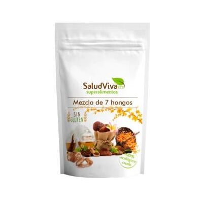 Salud Viva Mezcla de 7 Hongos - Suplemento Alimenticio Salud Viva Mezcla de 7 Hongos - Suplemento Alimenticio