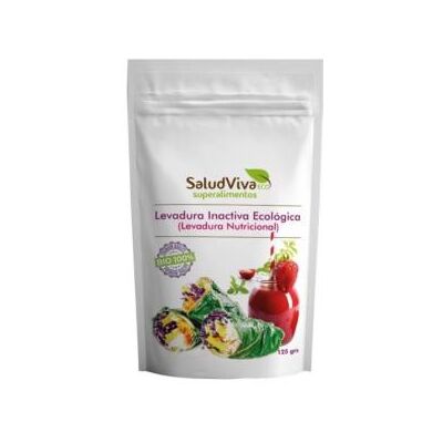 Salud viva levadura nutricional inactiva 125gr. eco sg vegan Salud viva levadura nutricional inactiva 125gr. eco sg vegan
