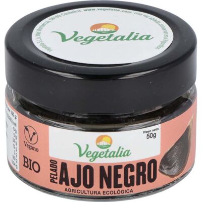Vegetalia Ajo Negro Pelado Orgánico - 50 g Vegetalia Ajo Negro Pelado Orgánico - 50 g