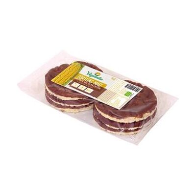 Vegetalia Tortitas de Maíz con Chocolate con Leche Orgánico - Tortitas de Maíz Vegetalia Tortitas de Maíz con Chocolate con Leche Orgánico - Tortitas de Maíz