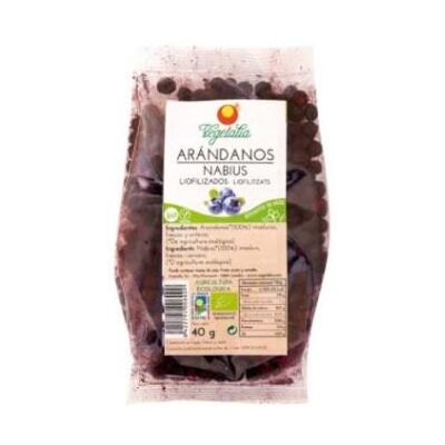 Vegetalia Arándanos Negros Liofilizados - Frutos Secos Vegetalia Arándanos Negros Liofilizados - Frutos Secos