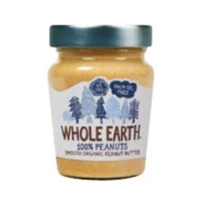 Crema de Cacahuete Orgánica Whole Earth - 100% Cacahuetes, Sin Aditivos Crema de Cacahuete Orgánica Whole Earth - 100% Cacahuetes, Sin Aditivos