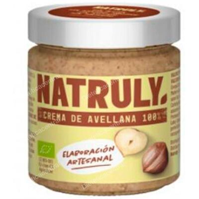 Natruly Crema de Avellana Orgánica - Avellana, Orgánica, 200g - Crema de Avellana Natruly Crema de Avellana Orgánica - Avellana, Orgánica, 200g - Crema de Avellana