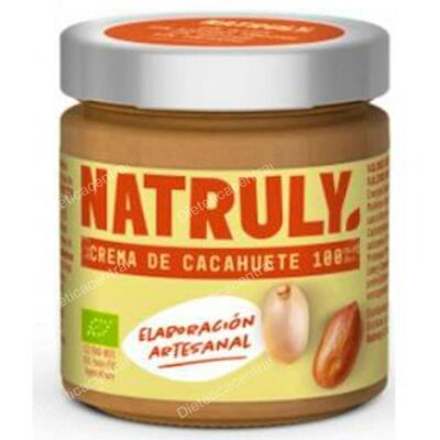 Mantequilla de Cacahuete Orgánica Natruly 200 g - Mantequilla de Cacahuete Mantequilla de Cacahuete Orgánica Natruly 200 g - Mantequilla de Cacahuete