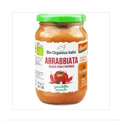 Salsa de Tomate Arrabbiata de Bio Organica Italia - 325ml Salsa de Tomate Arrabbiata de Bio Organica Italia - 325ml