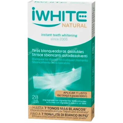 Iwhite iwhite tiras blanqueadoras disolubles 28 tiras Iwhite iwhite tiras blanqueadoras disolubles 28 tiras