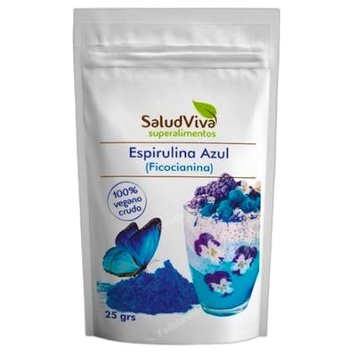 Salud viva spirulina azul polvo 25 gr. eco Salud viva spirulina azul polvo 25 gr. eco