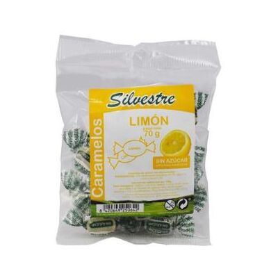 Dulces de Limón Sin Azúcar y Sin Gluten - 70g de Silvestre Dulces de Limón Sin Azúcar y Sin Gluten - 70g de Silvestre