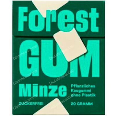 Forest gum chicle sabor menta 20gr. vegan Forest gum chicle sabor menta 20gr. vegan