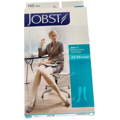 Jobst jobst media cor nor c/punt t/4 24-25 cm negro 2 un Jobst jobst media cor nor c/punt t/4 24-25 cm negro 2 un