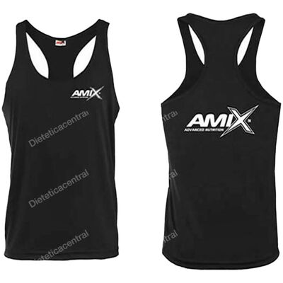 Amix camiseta de tirantes negra talla xl Amix camiseta de tirantes negra talla xl
