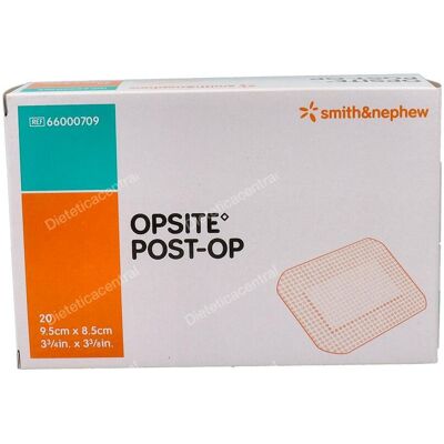 Smith & Nephew Opsite Post-Op 8,5x9,5cm Venda Estéril Smith & Nephew Opsite Post-Op 8,5x9,5cm Venda Estéril