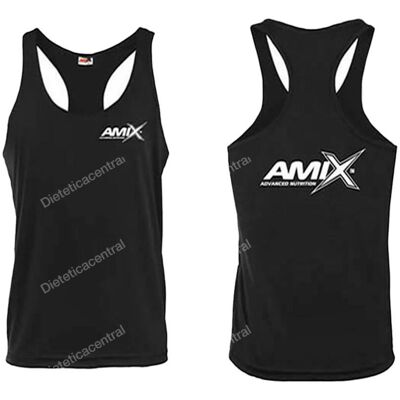 Amix camiseta de tirantes negra talla xxl Amix camiseta de tirantes negra talla xxl
