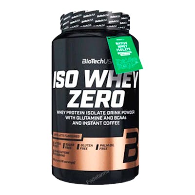 BioTech USA Iso Whey Zero Café Latte 908g - Polvo de proteína BioTech USA Iso Whey Zero Café Latte 908g - Polvo de proteína