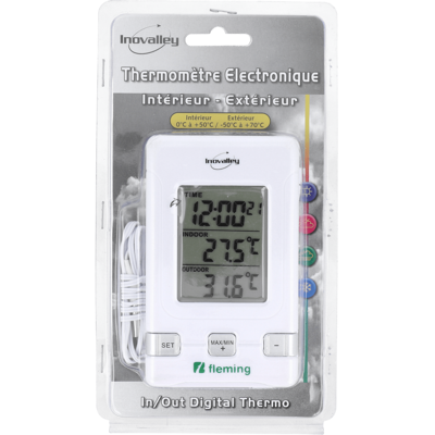 Fleming termometro atmos dig fleming doble pantalla max-min sonda re Fleming termometro atmos dig fleming doble pantalla max-min sonda re