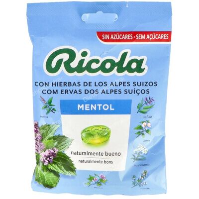 Ricola ricola caramelos s/azucar 70 g sabor mentol Ricola ricola caramelos s/azucar 70 g sabor mentol